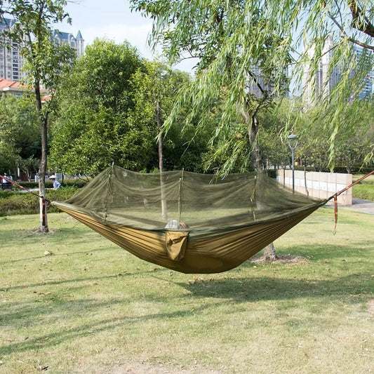 Trendify Master™ CAMPING HAMMOCK WITH MOSQUITO NET